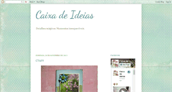 Desktop Screenshot of caixa-ideias.blogspot.com