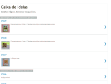 Tablet Screenshot of caixa-ideias.blogspot.com