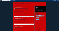 Desktop Screenshot of cayennevolleyball.blogspot.com