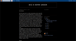 Desktop Screenshot of bigddownunder.blogspot.com