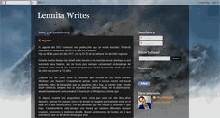 Desktop Screenshot of lennita-writes.blogspot.com