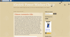 Desktop Screenshot of electric-power-washer-cheap.blogspot.com