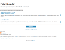 Tablet Screenshot of falaeducador.blogspot.com