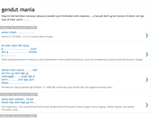 Tablet Screenshot of gendutmania.blogspot.com