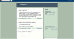 Desktop Screenshot of luciddrivel.blogspot.com