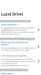 Mobile Screenshot of luciddrivel.blogspot.com