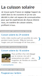 Mobile Screenshot of cuissonsolaire.blogspot.com