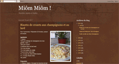 Desktop Screenshot of miom-miom.blogspot.com