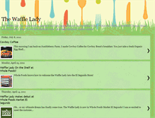 Tablet Screenshot of gourmetwaffles.blogspot.com