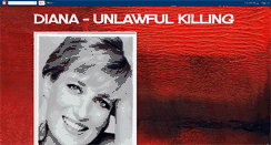 Desktop Screenshot of dianaunlawfullkilling.blogspot.com