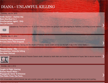 Tablet Screenshot of dianaunlawfullkilling.blogspot.com