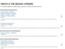 Tablet Screenshot of boxingcorners.blogspot.com