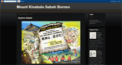 Desktop Screenshot of mount-kinabalu-sabah-borneo.blogspot.com