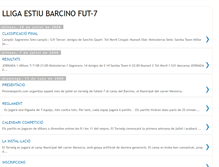 Tablet Screenshot of lligaestiufutbol7.blogspot.com