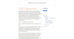 Desktop Screenshot of aboutovulation.blogspot.com