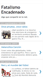 Mobile Screenshot of fatalismoencadenado.blogspot.com