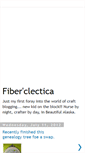 Mobile Screenshot of fiberclectica.blogspot.com