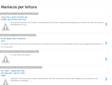 Tablet Screenshot of maniacosporleitura.blogspot.com