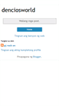Mobile Screenshot of denciosworld.blogspot.com