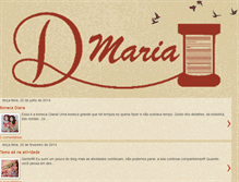 Tablet Screenshot of dmariartesanato.blogspot.com