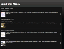 Tablet Screenshot of forexmoneylk.blogspot.com