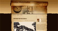 Desktop Screenshot of edilonhistoriador.blogspot.com