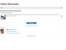 Tablet Screenshot of edilonhistoriador.blogspot.com