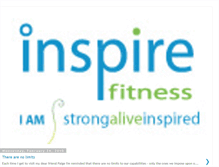 Tablet Screenshot of myinspirefitness.blogspot.com