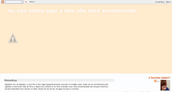 Desktop Screenshot of istonaoestaacontecendo.blogspot.com