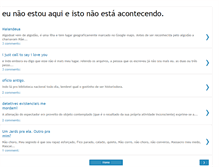 Tablet Screenshot of istonaoestaacontecendo.blogspot.com