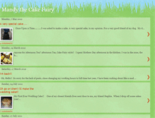 Tablet Screenshot of mandy-the-cake-fairy.blogspot.com