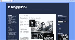 Desktop Screenshot of leblogabrice.blogspot.com