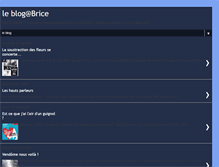 Tablet Screenshot of leblogabrice.blogspot.com
