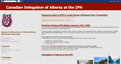 Desktop Screenshot of ipn2009canada-en.blogspot.com