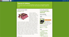 Desktop Screenshot of esercizidiitaliano.blogspot.com