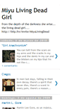 Mobile Screenshot of miyulivingdeadgirl.blogspot.com