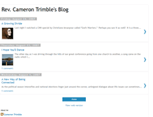 Tablet Screenshot of camtrimble.blogspot.com
