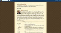 Desktop Screenshot of jeffreydenning.blogspot.com