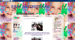Desktop Screenshot of ebmsaocristovao.blogspot.com