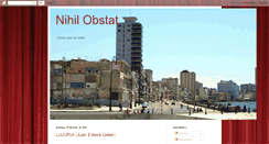 Desktop Screenshot of julio-nihilobstat.blogspot.com