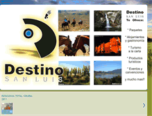 Tablet Screenshot of destinosanluis.blogspot.com