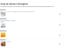 Tablet Screenshot of dansesalmogavers.blogspot.com