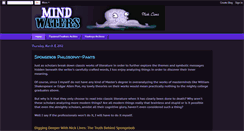 Desktop Screenshot of mindwaters.blogspot.com