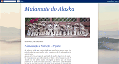 Desktop Screenshot of malamutedoalasca.blogspot.com