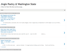 Tablet Screenshot of jinglepoetry.blogspot.com