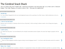 Tablet Screenshot of cerebral-snack-shack.blogspot.com