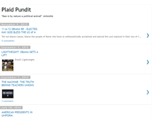 Tablet Screenshot of plaidpundit.blogspot.com