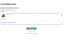 Tablet Screenshot of investigaprende.blogspot.com