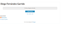 Tablet Screenshot of diego-fernandezgarrido.blogspot.com