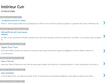 Tablet Screenshot of interieurcuir.blogspot.com